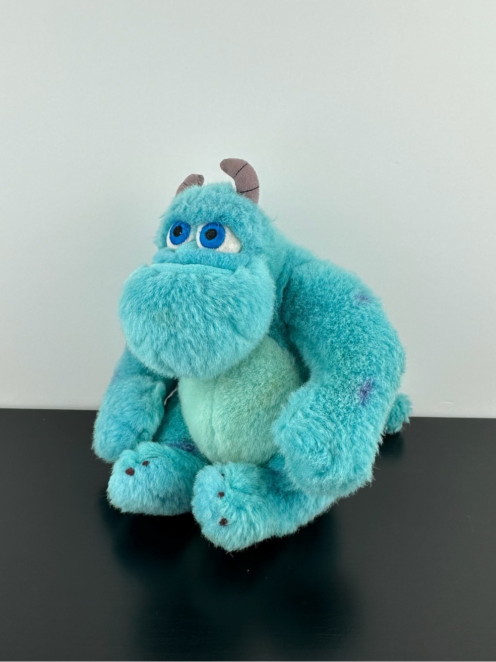 Disney Monsters Sulley Sitting Blue Monster 8” Plush Sully Sullivan